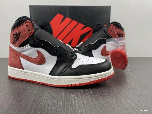 Rep TBK 1 Air Red' Jordan High 'Track Retro OG 555088-112 0801